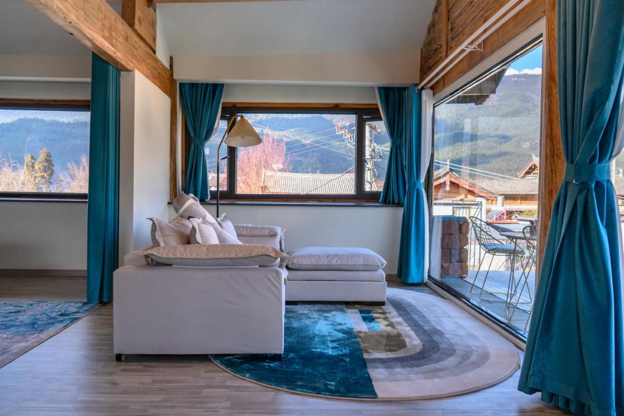 玉龙白沙普宿客栈 Lijiang  Exterior foto
