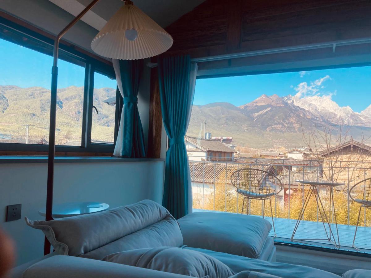 玉龙白沙普宿客栈 Lijiang  Exterior foto